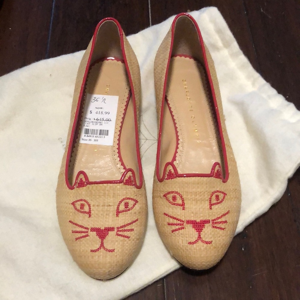 Charlotte Olympia Kitty Flats